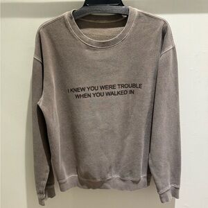 Taylor Swift RED tour crewneck